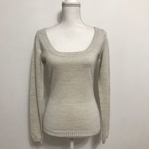 Alvin Valley 100% Cashmere U-Neck Sweater